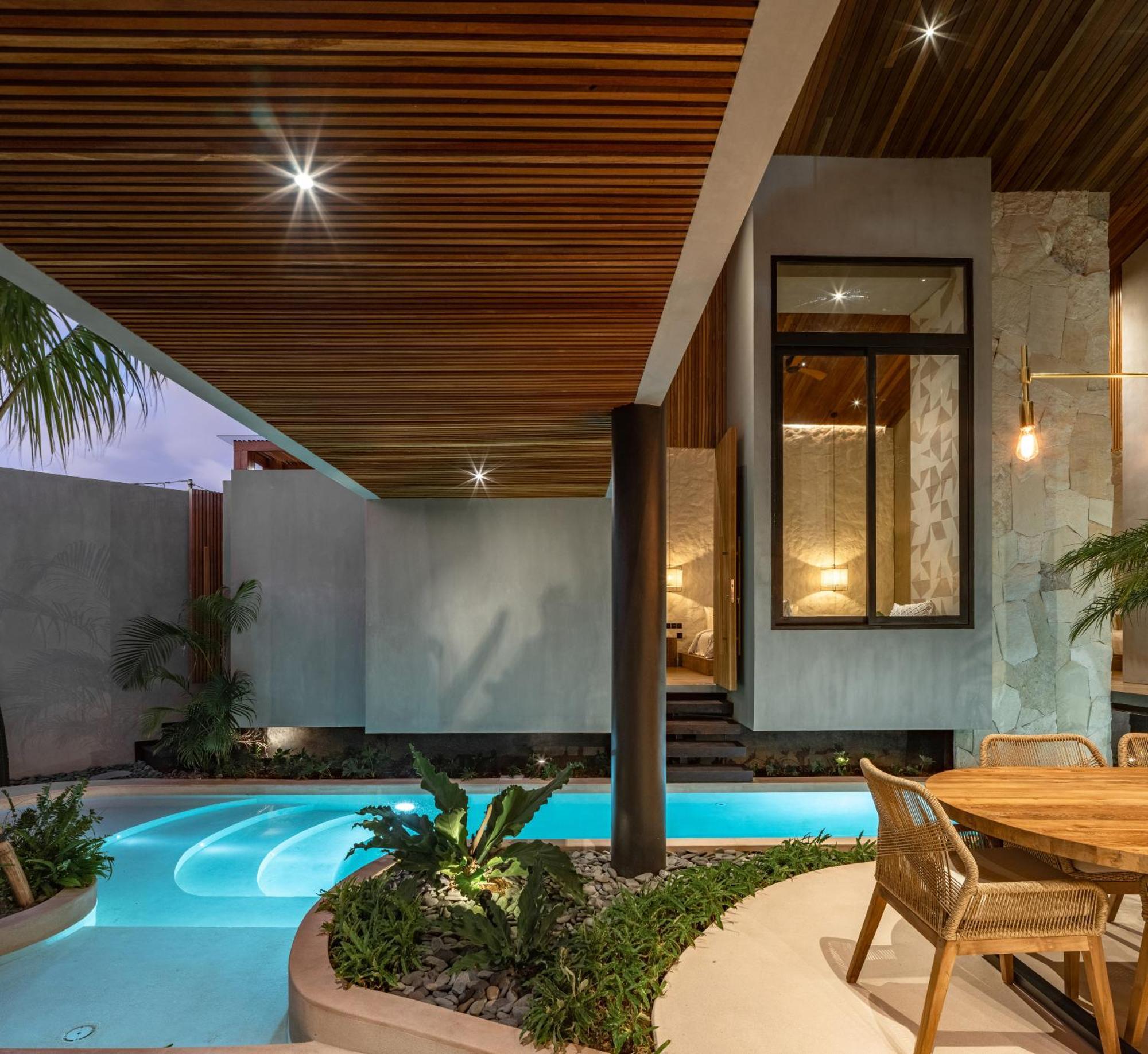 Villa Feh Bali By House Of Winds - Neo Tropical Eden Near Canggu Kerobokan Kültér fotó